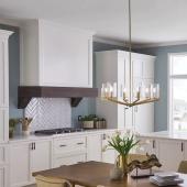 modern sargarez arany szinu csillar hatagu uvegburas lampa elegans design lakas otthon etkezo konyha etterem vilagitas.jpg